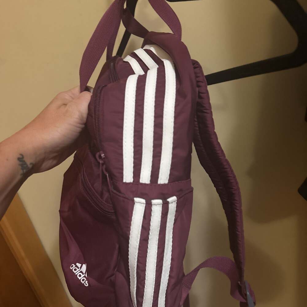 Adidas Essentials Backpack - Red - image 2